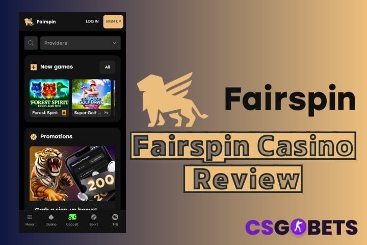 The GameWise Guide to Navigating Fairspin’s Website - overview